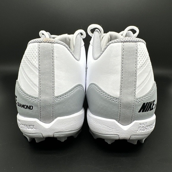 Nike Alpha Huarache Keystone White Baseball Cleats DJ6525-100 Men Sz 14 NWT - Picture 3 of 9